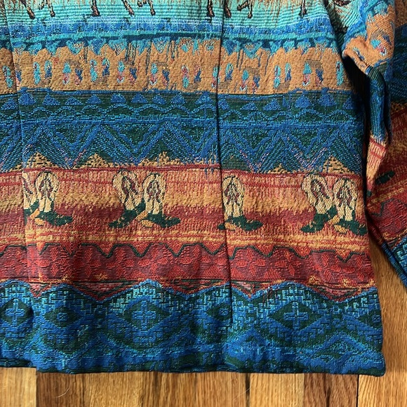 Vintage Western Tapestry Coat - Picture 10 of 10